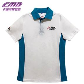 剪接配色領座POLO衫-P126