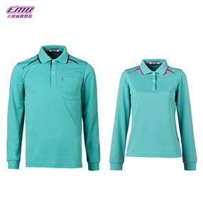 現貨長POLO衫(男/女)-F693A/B