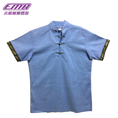 中國風立領衫-W353