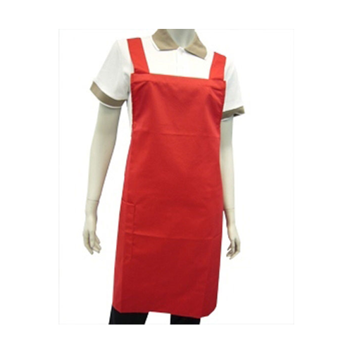 H型紅色圍裙-AP-0027