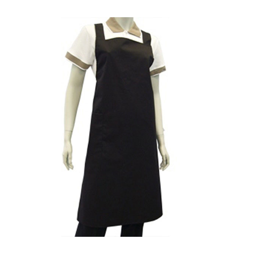 H型黑色圍裙-AP-0028