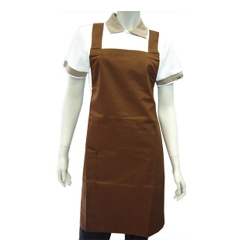 H型咖啡色圍裙-AP-0026
